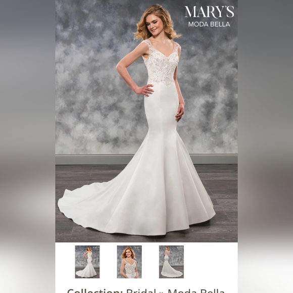 Mary's Bridal Dresses & Skirts - Mary's size 12 mermaid wedding gown